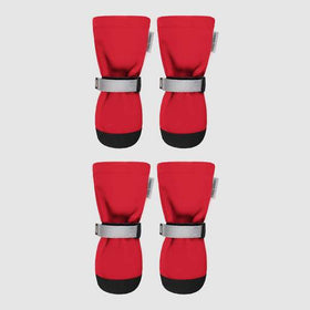 Canada Pooch-Soft Shield Boots (Red)-ARMOR THE POOCH