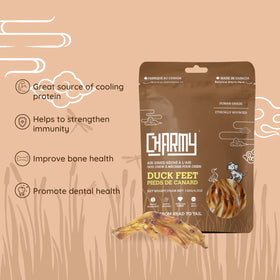 Charmy | Duck Feet (Dog Treats)