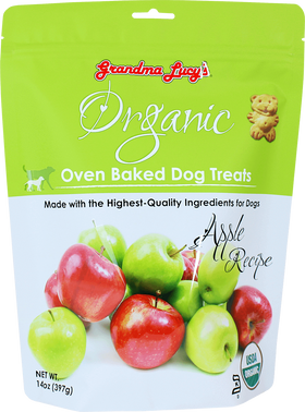 Grandma Lucy's Organic Apple Oven Baked Dog Treats