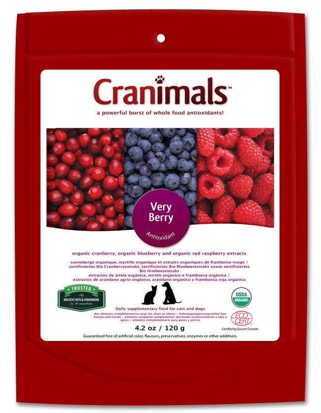 Cranimals - Very Berry Antioxidant Pet Supplement