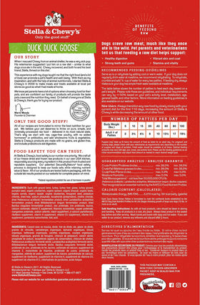 Stella & Chewy's - Duck Duck Goose Dinner Patties Freeze-Dried Raw Dog Food - ARMOR THE POOCH