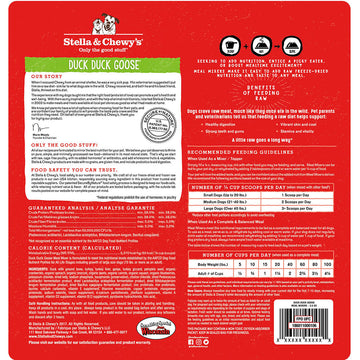 Stella & Chewy's - Duck Duck Goose Meal Mixers(Adult) - ARMOR THE POOCH