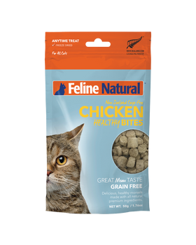 Feline Natural - Chicken Healthy Bites (Cat Treats)