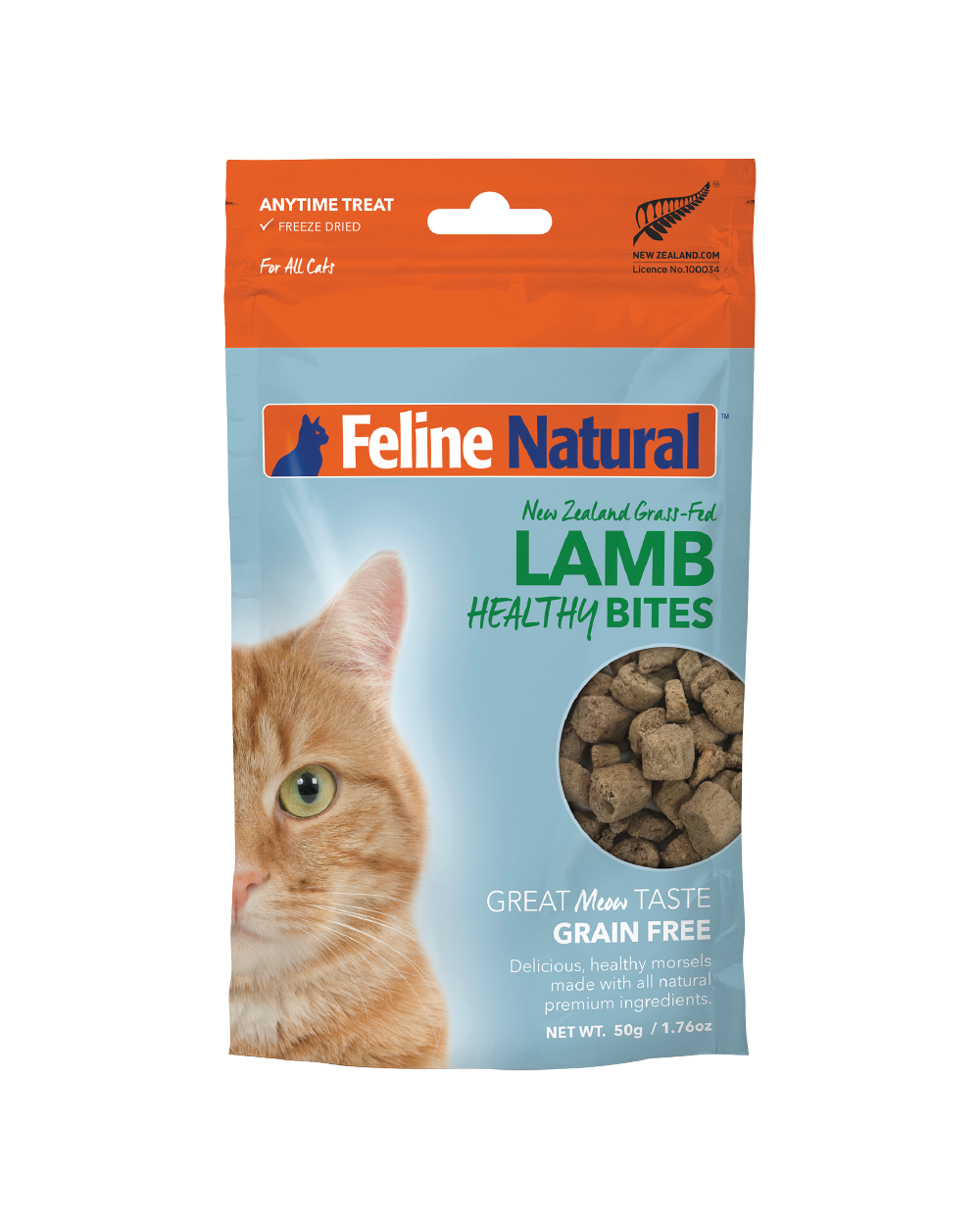 Feline Natural - Lamb Healthy Bites (Cat Treats)