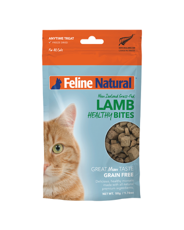 Feline Natural - Lamb Healthy Bites (Cat Treats)
