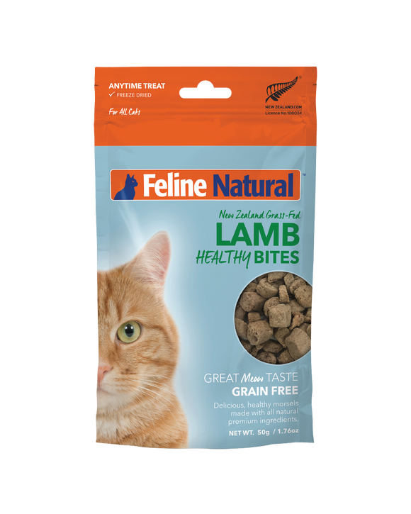 Feline Natural - Lamb Healthy Bites (Cat Treats)