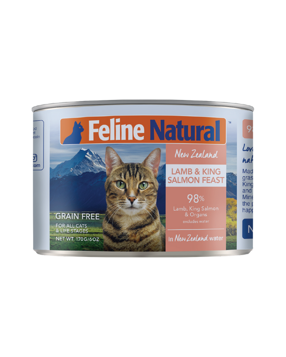 Feline Natural - Lamb & King Salmon (Wet Cat Food)