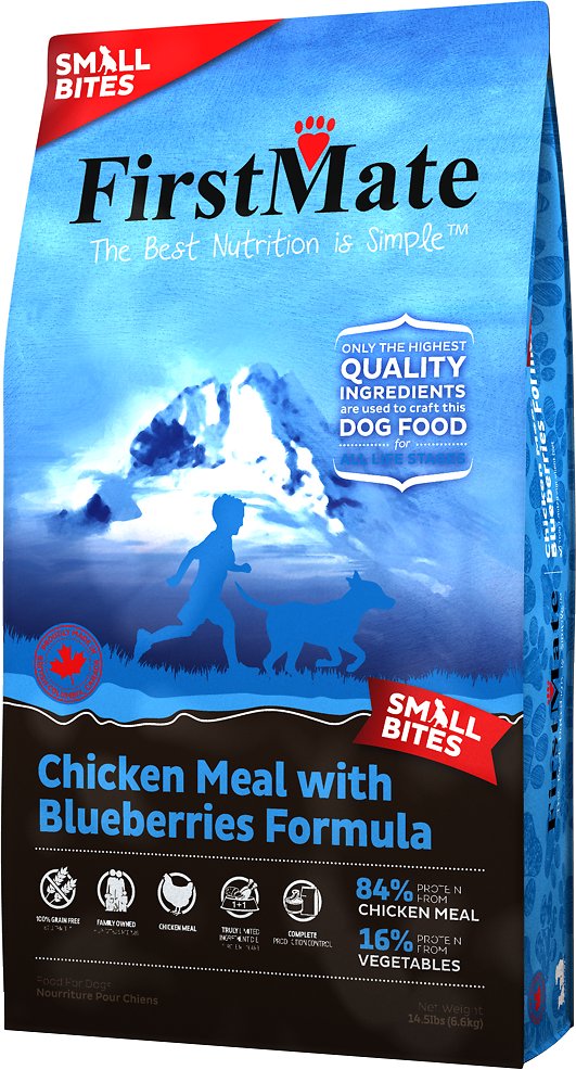 FirstMate - Grain Free - Chicken & Blueberries Small Bites - ARMOR THE POOCH