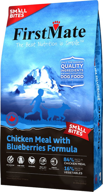 FirstMate - Grain Free - Chicken & Blueberries Small Bites - ARMOR THE POOCH