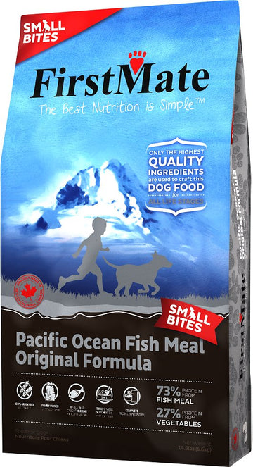 FirstMate - Grain Free - Pacific Ocean Fish Original Small Bites - ARMOR THE POOCH