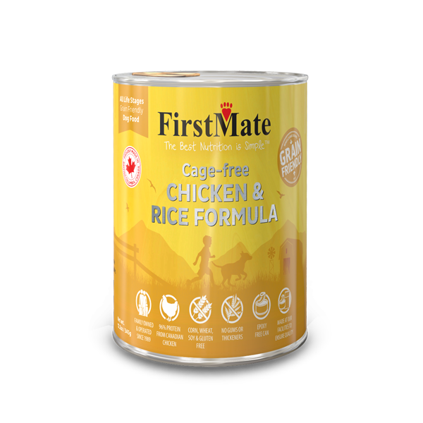 FirstMate - Grain Friendly - Cage-free Chicken & Rice - ARMOR THE POOCH