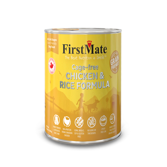 FirstMate - Grain Friendly - Cage-free Chicken & Rice - ARMOR THE POOCH