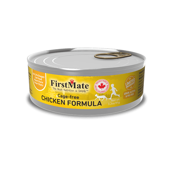 FirstMate | Limited Ingredient | Free Run Chicken Formula | Wet Cat Food Toronto