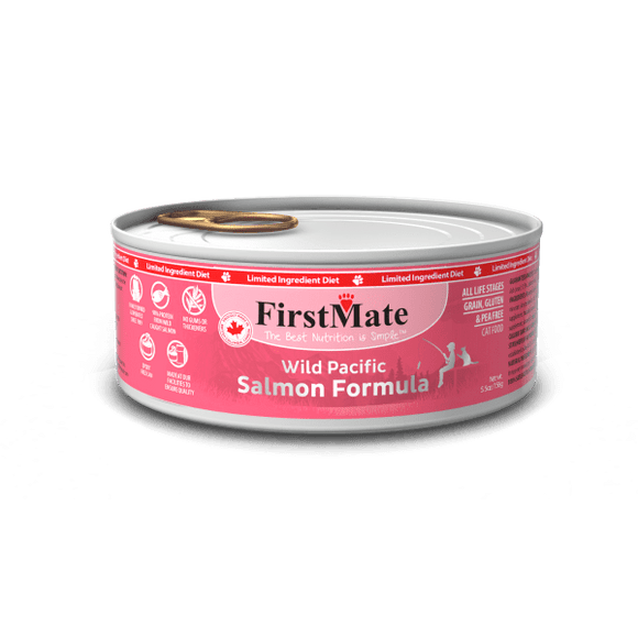 FirstMate | Limited Ingredient Wild Salmon Formula | Wet Cat Food Toronto