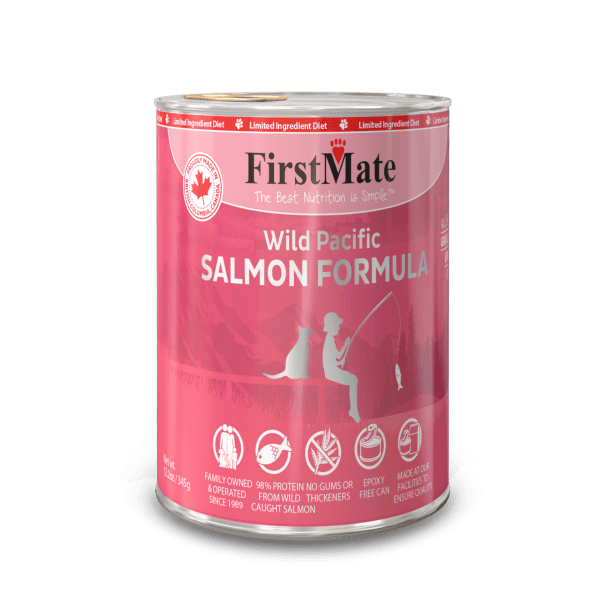 FirstMate | Limited Ingredient Wild Salmon Formula | Wet Cat Food Toronto