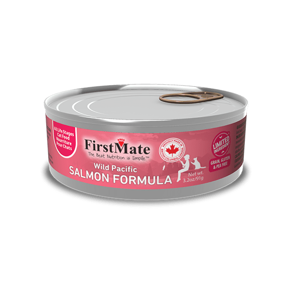 FirstMate | Limited Ingredient Wild Salmon Formula | Wet Cat Food Toronto