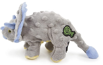 GoDog | Dinos Dog Toy Frills The Triceratops | Dog Toys | ARMOR THE POOCH