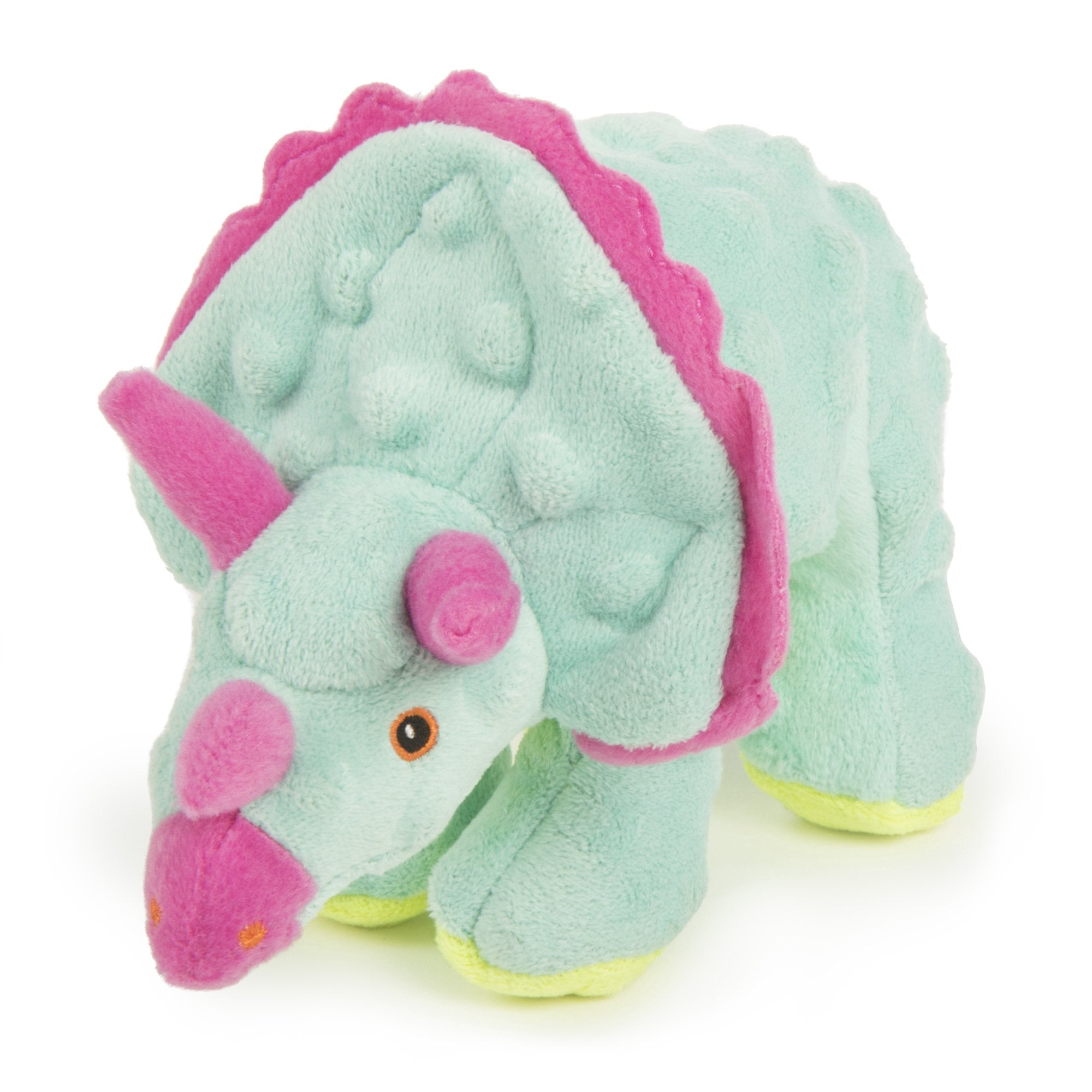 GoDog | Dinos Dog Toy Frills The Triceratops | Dog Toy | ARMOR THE POOCH