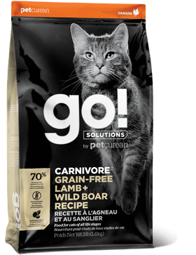 Go! SOLUTIONS - Carnivore - Grain Free Lamb & Wild Boar Recipe (Dry Cat Food)