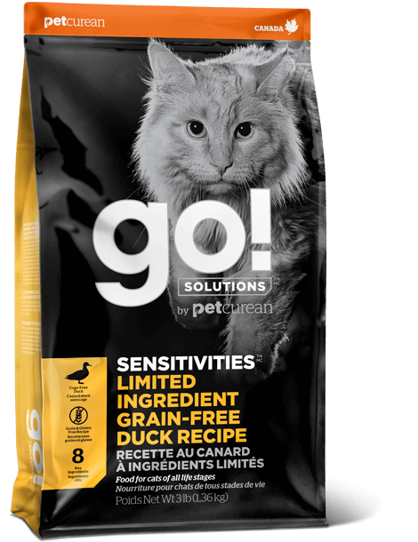 Go! SOLUTIONS - Sensitivities - Limited Ingredient Grain Free Duck Recipe (Dry Cat Food)