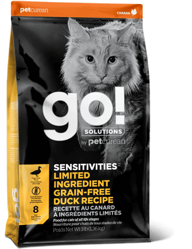 Go! SOLUTIONS - Sensitivities - Limited Ingredient Grain Free Duck Recipe (Dry Cat Food)