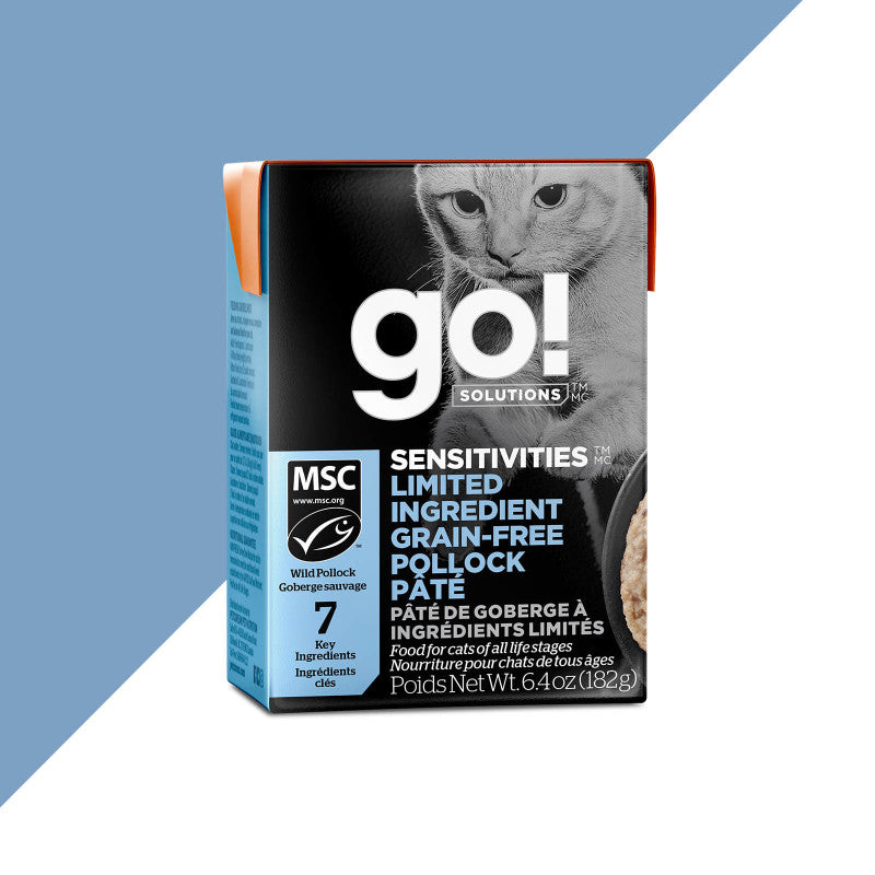 Go! SOLUTIONS - Sensitivities - Limited Ingredient Grain Free Pollock Pate (Wet Cat Food)