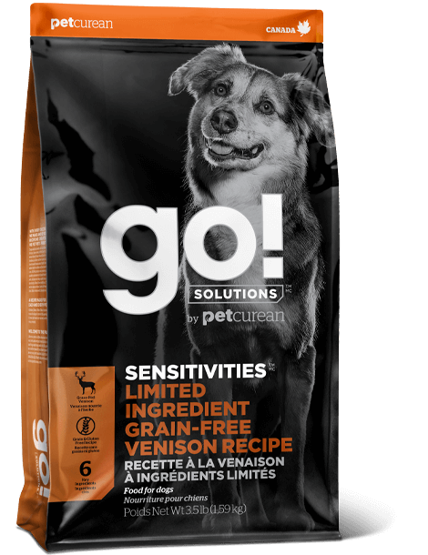 Go! SOLUTIONS - Sensitivities - Limited Ingredient Grain Free Venison Recipe (Dry Dog Food)