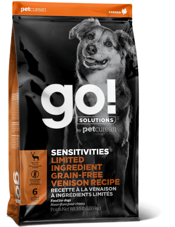 Go! SOLUTIONS - Sensitivities - Limited Ingredient Grain Free Venison Recipe (Dry Dog Food)