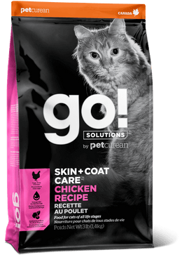 Go! SOLUTIONS - Skin & Coat - Chicken Recipe (Dry Cat Food)