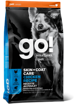 Go! SOLUTIONS - Skin & Coat Care - Chicken Recipe (Dry Dog Food)