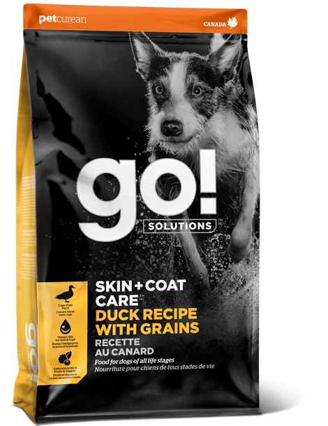 Go! SOLUTIONS - Skin & Coat Care - Duck Recipe with Grains (Dry Dog Food)