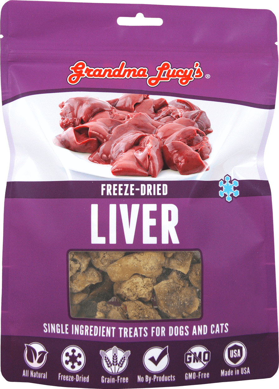 Grandma Lucy's Freeze-Dried Singles Liver Dog & Cat Treats