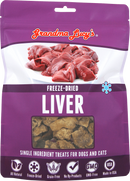 Grandma Lucy's Freeze-Dried Singles Liver Dog & Cat Treats
