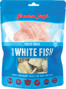 Grandma Lucy's Freeze-Dried Singles Ocean White Fish Dog & Cat Treats