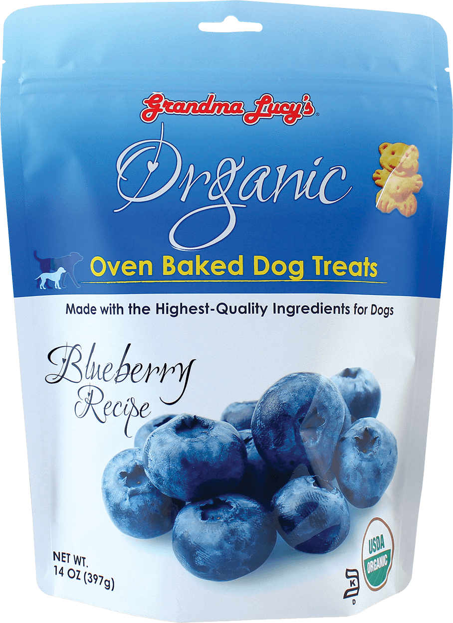 Grandma Lucy's Organic Blueberry Oven Baked Dog Treats