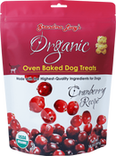 Grandma Lucy's Organic Cranberry Oven Baked Dog Treats