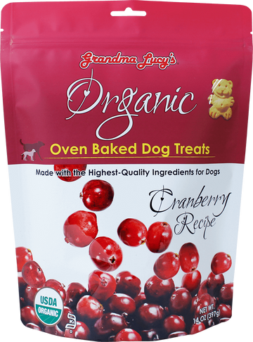 Grandma Lucy's Organic Cranberry Oven Baked Dog Treats