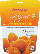Grandma Lucy's Organic Pumpkin Oven Baked Dog Treats
