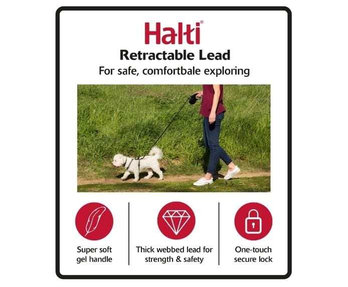 Halti - Retractable Leash (For Dogs)-4