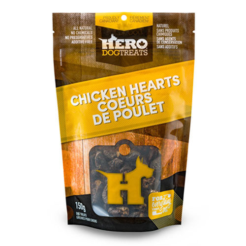 Hero Dog Treats | Chicken Hearts