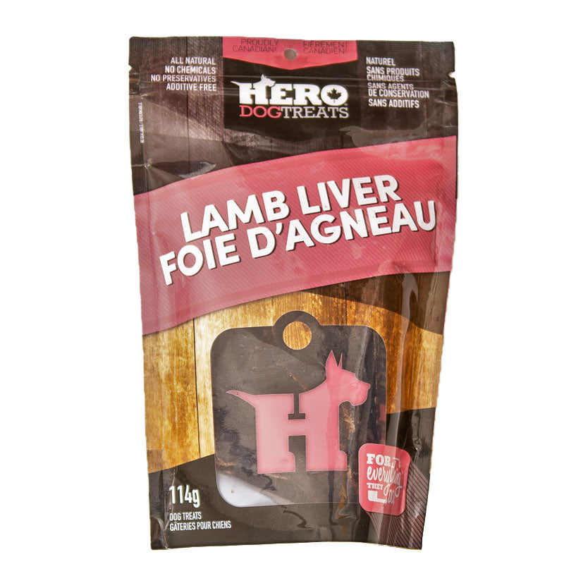 Hero Dog Treats | Lamb Liver