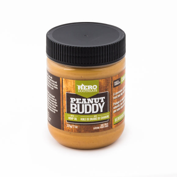 Hero Dog Treats | Peanut Buddy With Hemp Oil