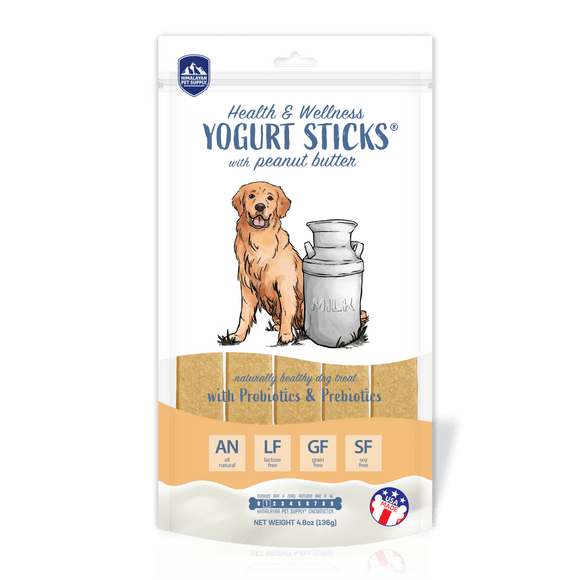 Himalayan Pet Supply | Yogurt Sticks with Peanut Butter | Chew Treat For Dogs | ARMOR THE POOCH