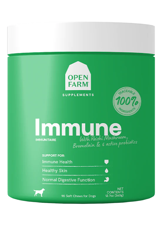 Open Farm | Immune Supplement Chews | Dog Supplements Near Me Toronto | ARMOR THE POOCH
