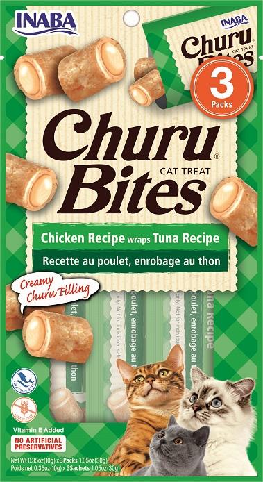 Inaba - Churu Bites - Tuna Recipe (Treat for Cats)