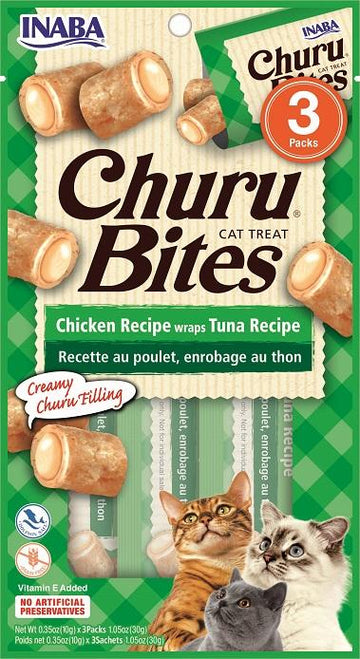Inaba - Churu Bites - Tuna Recipe (Treat for Cats)
