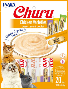 Inaba - Churu Purees - Chicken Varieties (Treat for Cats)