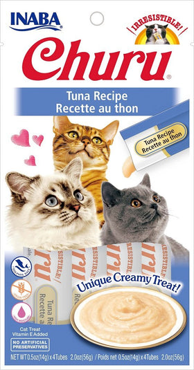 Inaba - Churu Purees - Tuna Recipe (Treat for Cats)