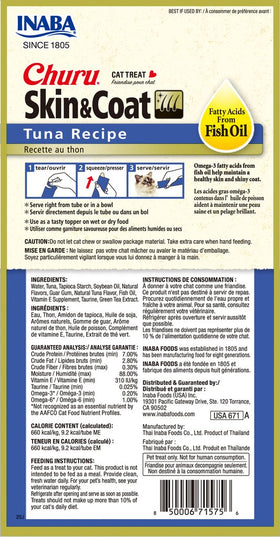 Inaba - Churu Purees - Tuna Recipe (Treat for Cats)