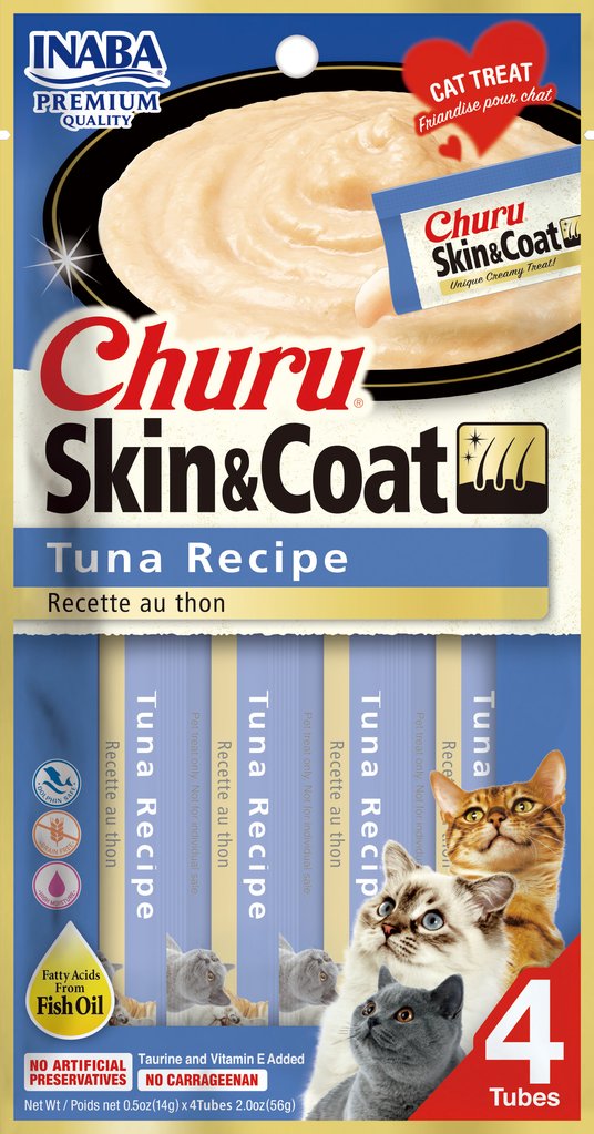 Inaba - Churu Purees - Tuna Recipe (Treat for Cats)